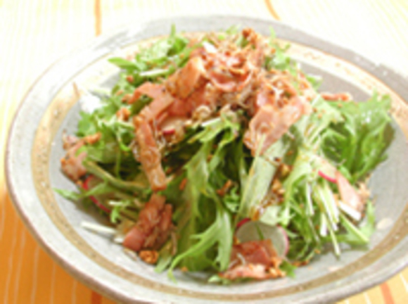 水菜 レシピ サラダ