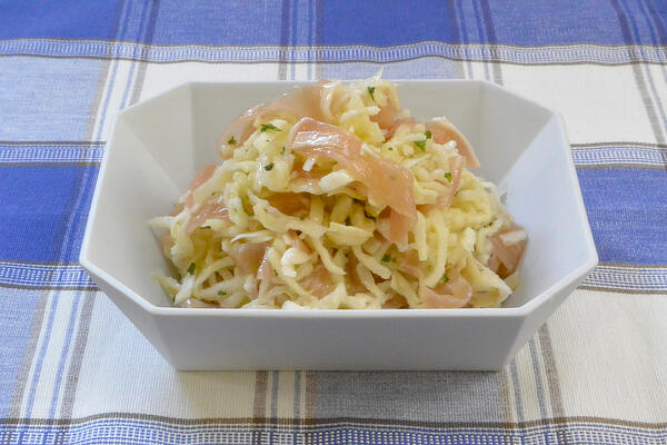 切干大根と生ハムのマリネ